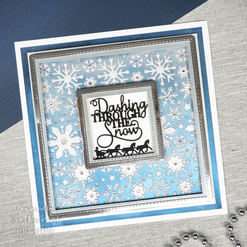 Creative Expressions Sue Wilson Festive Snowflake Panel Craft Die Vie