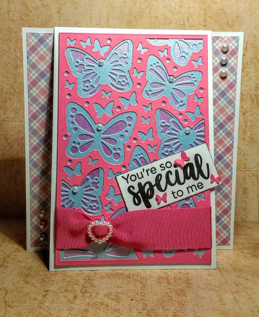 Gemini Double-Sided Layerable Create-a-Card Die - Butterfly Kaleidoscope