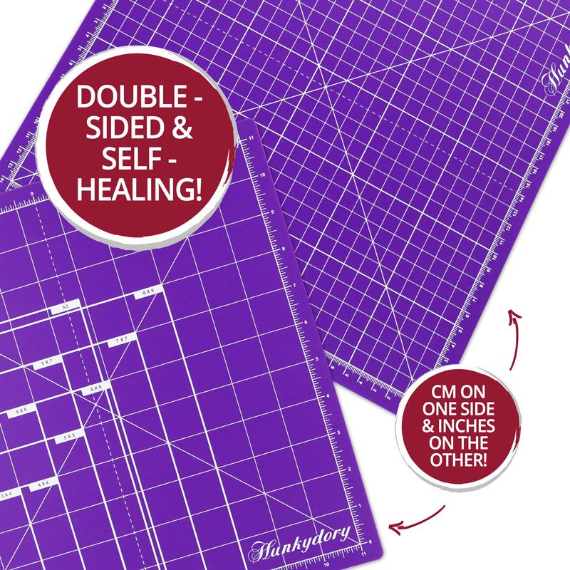 Premier Craft Tools - Double-Sided Cutting Mat 12" x 12"