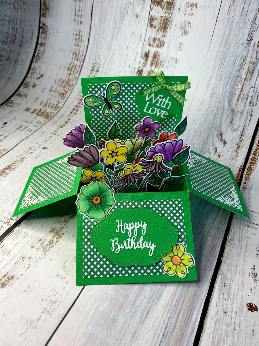 Gemini - Pop Up Box Card Base Die
