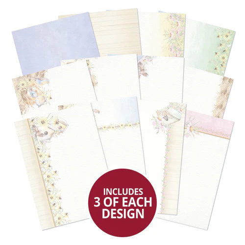 Spring Birdsong Luxury Card Inserts