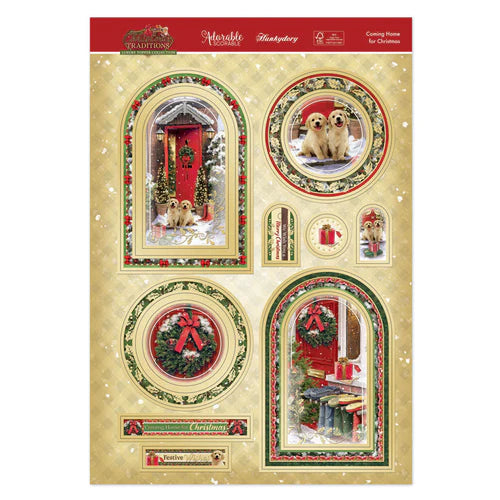 Hunkydory - Coming Home For Christmas Luxury Topper Set