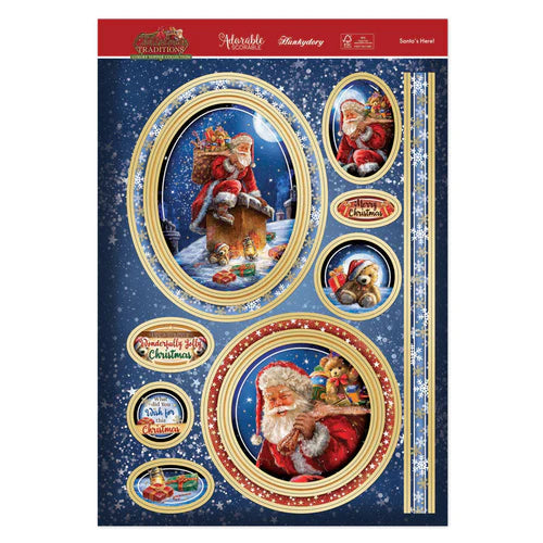 Hunkydory - Santa's Here Luxury Topper Set