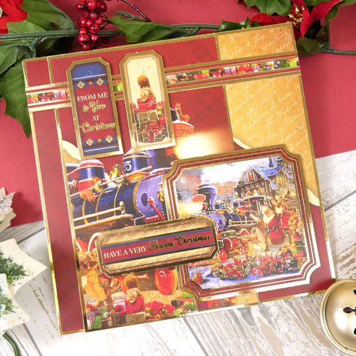 Hunkydory - Santa's On His Way Luxury Topper Set