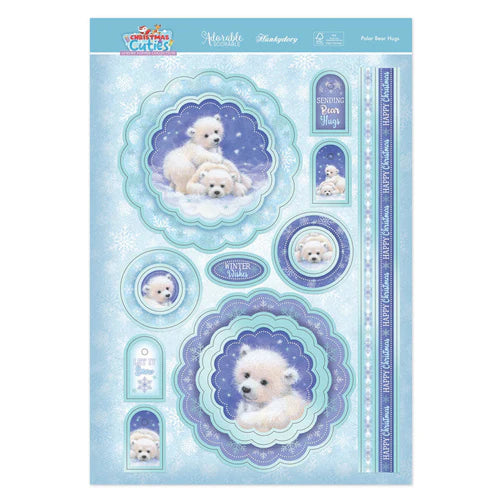 Hunkydory - Polar Bear Hugs Luxury Topper Set