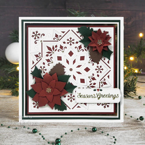 Creative Expressions Jamie Rodgers Pierced Snowflake Mandala Craft Die