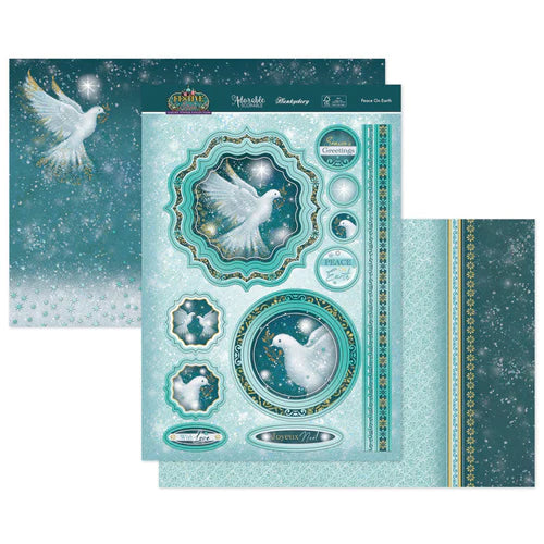 Hunkydory - Peace On Earth Luxury Topper Set