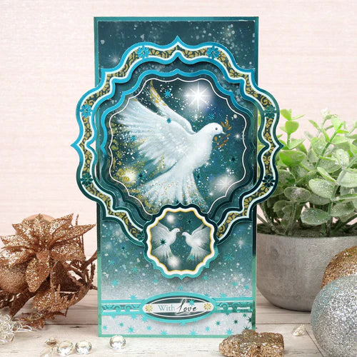 Hunkydory - Peace On Earth Luxury Topper Set