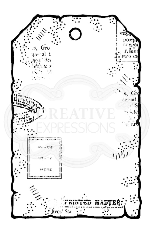 WOODWARE CRAFT COLLECTION - Woodware Clear Singles Tiny Tag