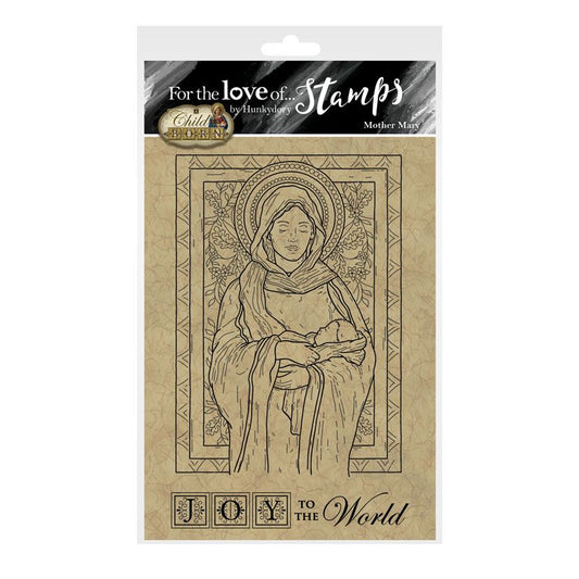 For the Love of Stamps - Mother Mary A6 Stamp Set