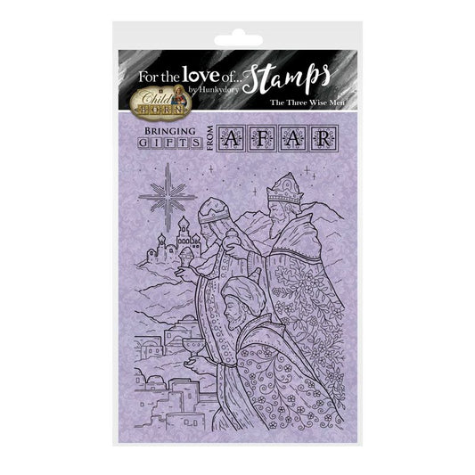 For the Love of Stamps - The Three Wise Men A6 Stamp Set