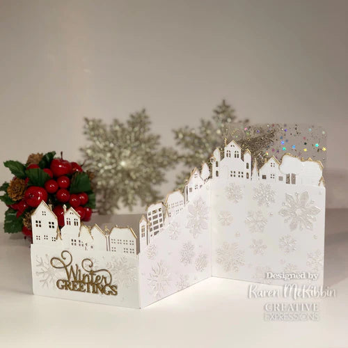 Creative Expressions Sue Wilson Festive Snowflake Panel Craft Die Vie