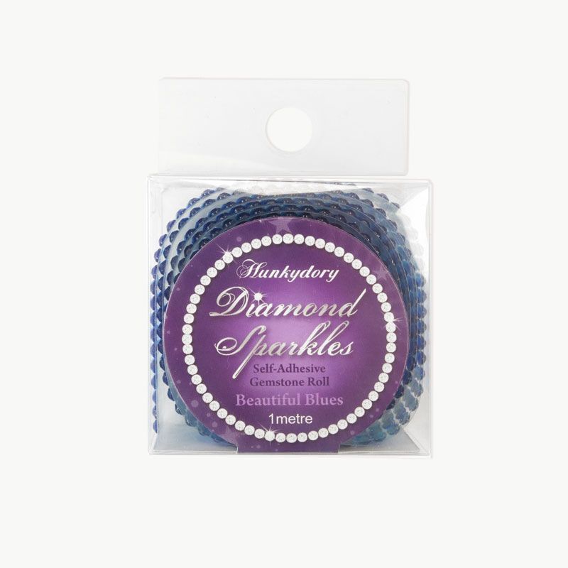 Diamond Sparkles Gemstone Rolls - Beautiful Blues