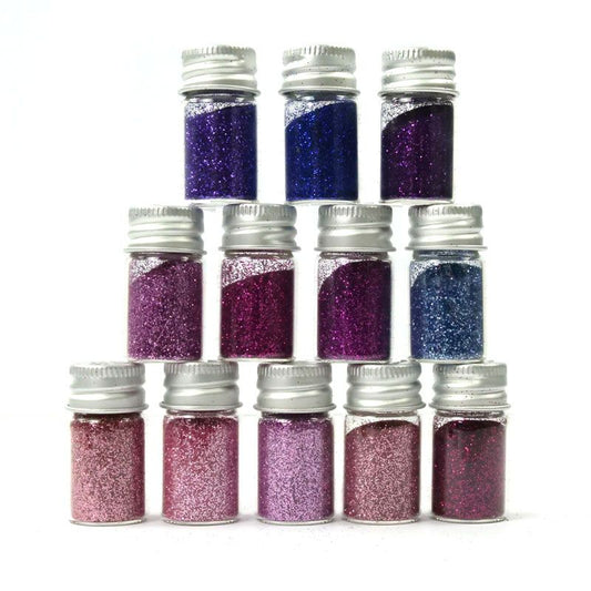 Diamond Sparkles Glitter - Pinks & Purples