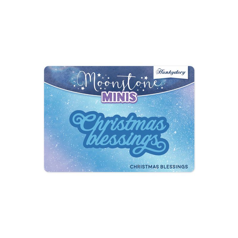 Moonstone Minis - Christmas Sentiments - Christmas Blessings