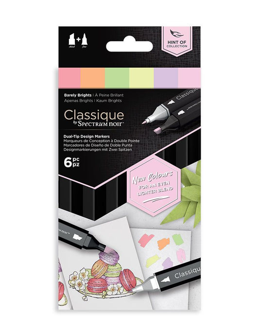 Spectrum Noir Classique Hint Of Markers - Barely Brights