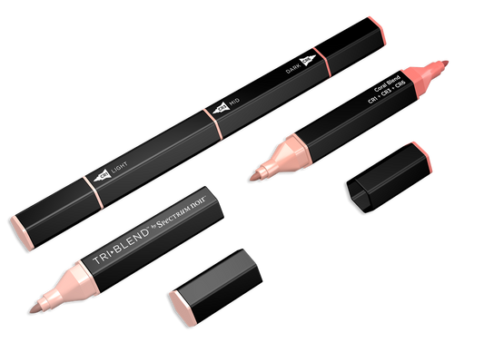 Spectrum Noir TriBlend Markers - Coral Blend