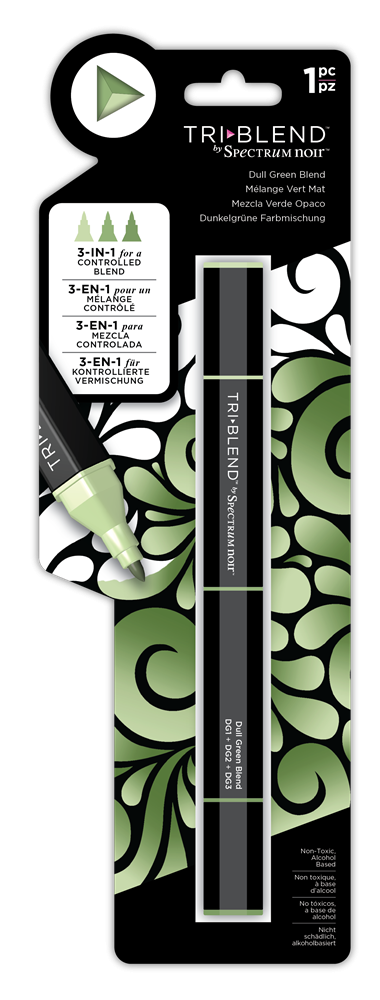 Spectrum Noir TriBlend Markers - Dull Green Blend