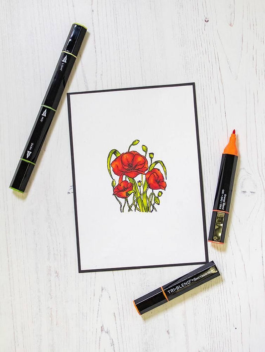 Spectrum Noir TriBlend Markers - Dull Green Blend