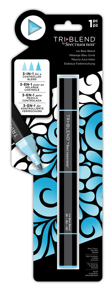 Spectrum Noir TriBlend Markers - Ice Blue Blend
