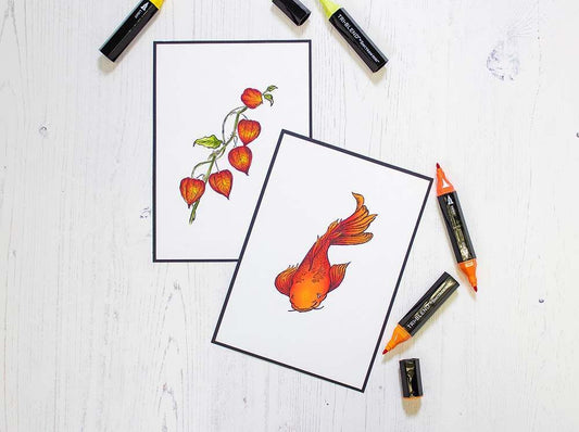 Spectrum Noir TriBlend Markers - Orange Blend
