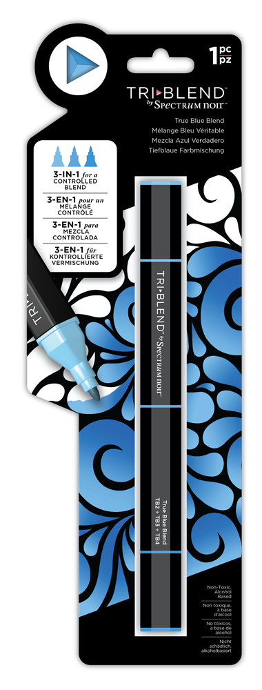Spectrum Noir TriBlend Markers - True Blue Blend