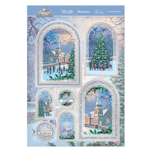 Hunkydory - Christmas Blessings Luxury Topper Set