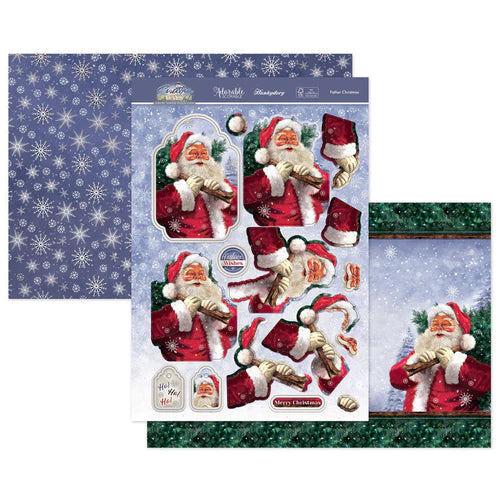 Hunkydory - Father Christmas Luxury Topper Set