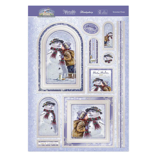 Hunkydory - Snowman Kisses Luxury Topper Set