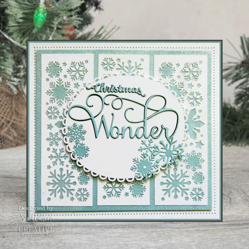 Creative Expressions Sue Wilson Festive Snowflake Panel Craft Die Vie