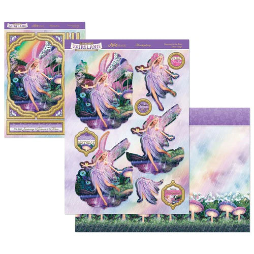 Hunkydory = Welcome to Fairyland Mirri Magic Deco-Large Set - Dancing in the Rain