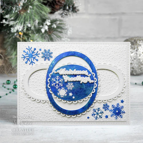 Creative Expressions Sue Wilson Festive Snowflake Panel Craft Die Vie