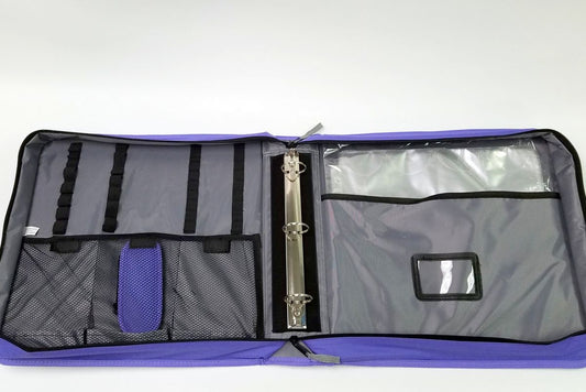 Totally Tiffany - TSR BDR Purple Craft Binder