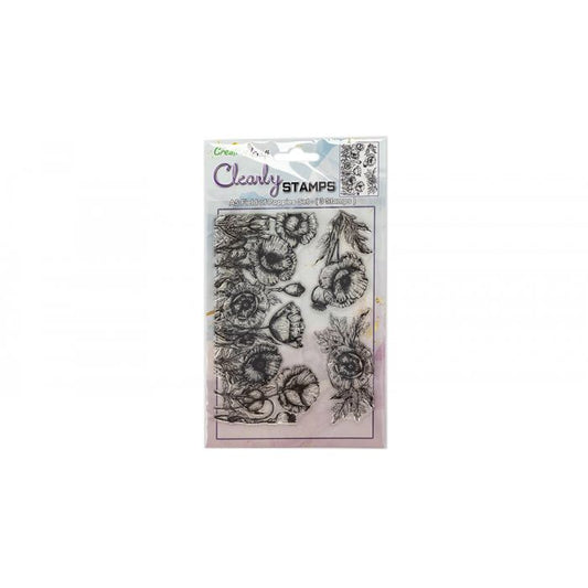 Be Creative A5 Field of Poppies Stamp Set