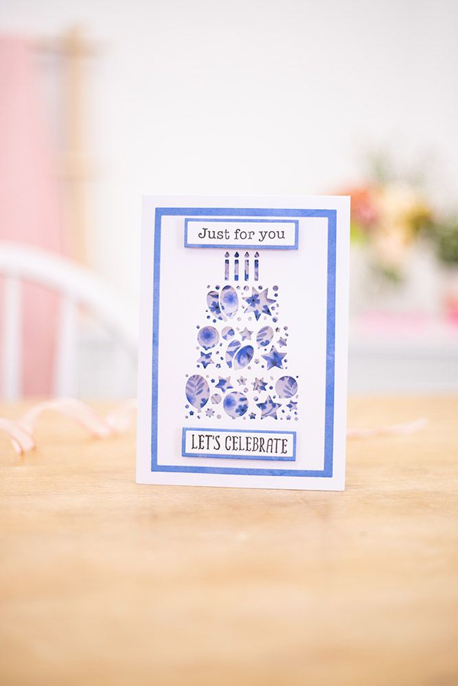 Gemini Stamp & Die- Celebration Cake