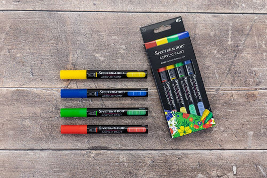 Spectrum Noir Acrylic Paint Marker (4PC)-Brights