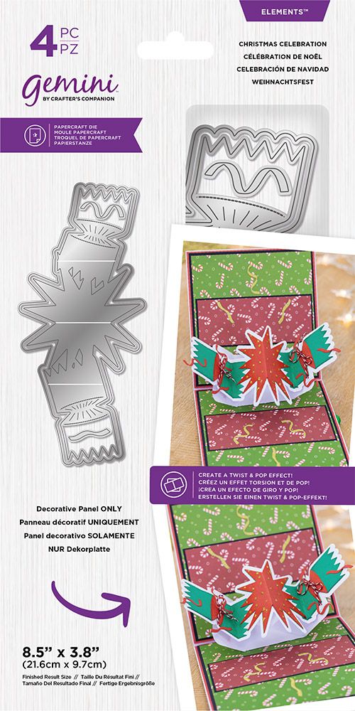 Gemini - Metal Die - Elements - Christmas Celebration