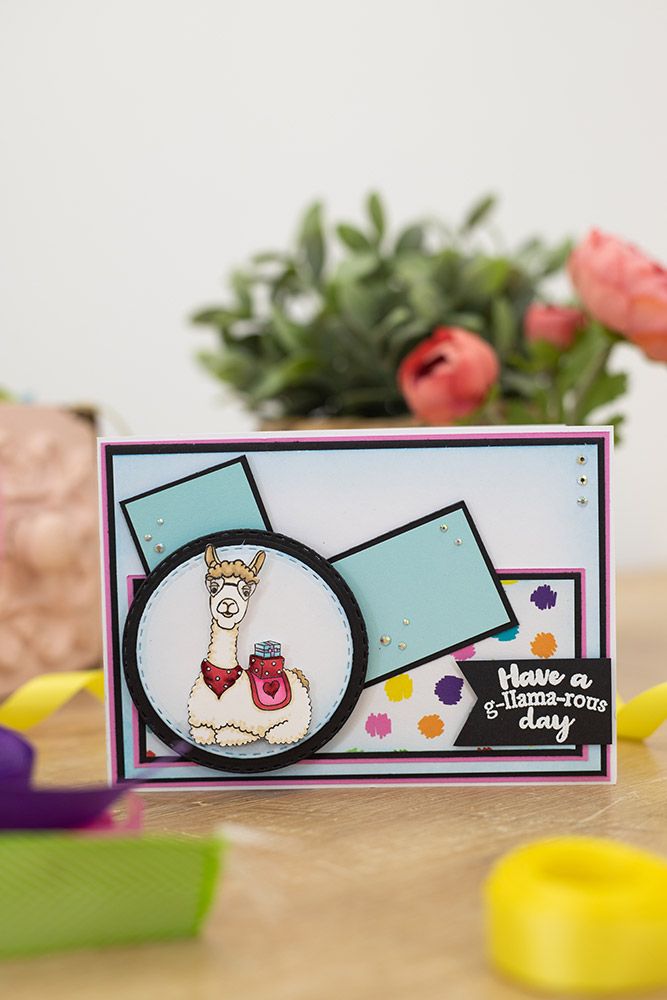 Crafters Companion Clear Acrylic Stamp – You are a llama fun