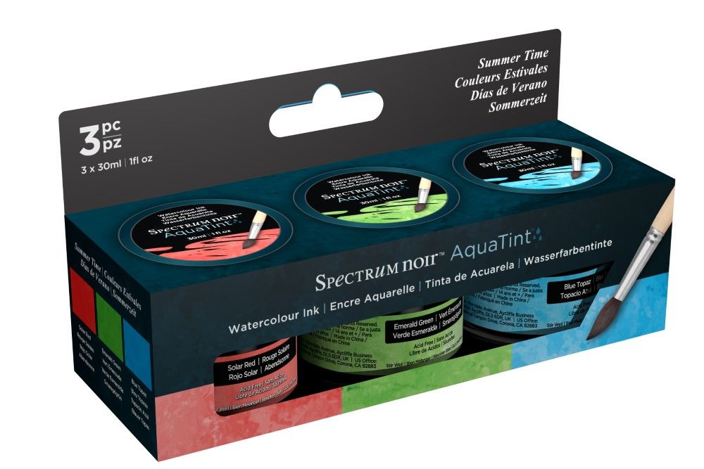 Spectrum noir - AquaTint Watercolour Ink 3pc Set - Summer Time