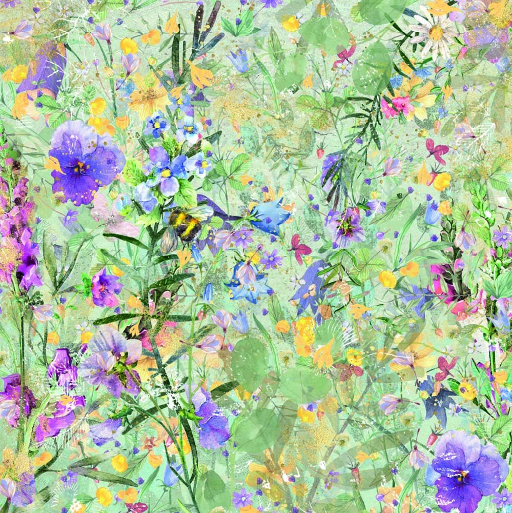 Natures Garden Wildflower 12" x 12" Paper Pad