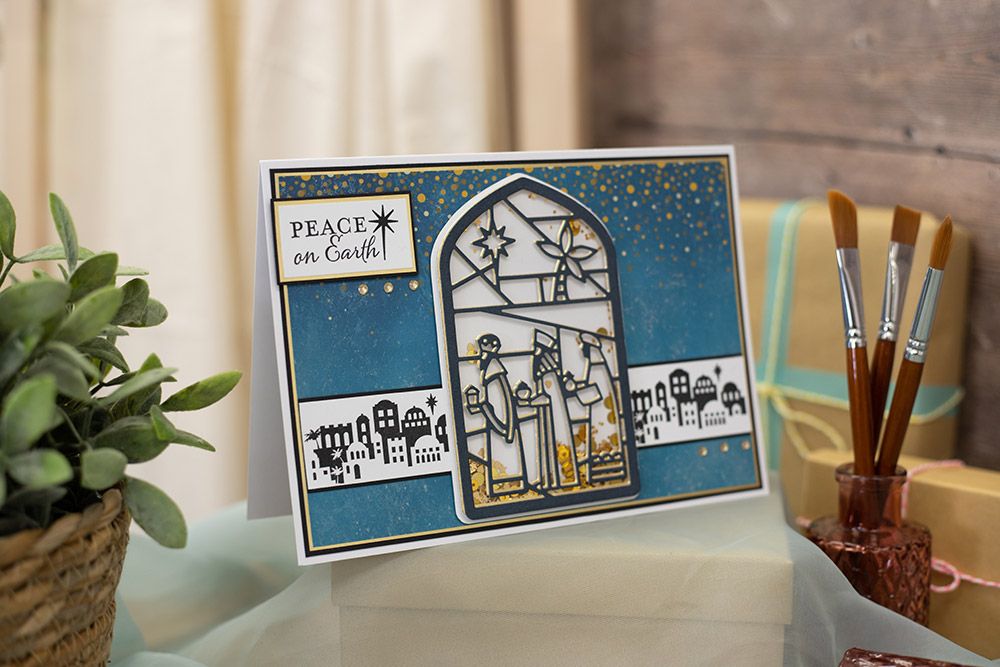 Bethlehem Collection Die - Bearing Gifts