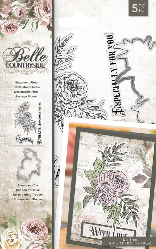 Belle Countryside - Clear Acrylic Stamp Set - Lumieres & Lanterns