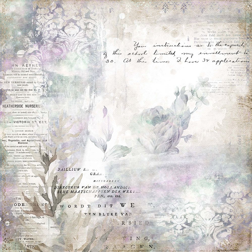 CC - Belle Countryside - 12"x12" Printed Paper Pad