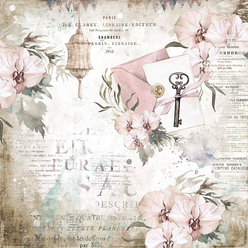 CC - Belle Countryside - 12"x12" Printed Paper Pad