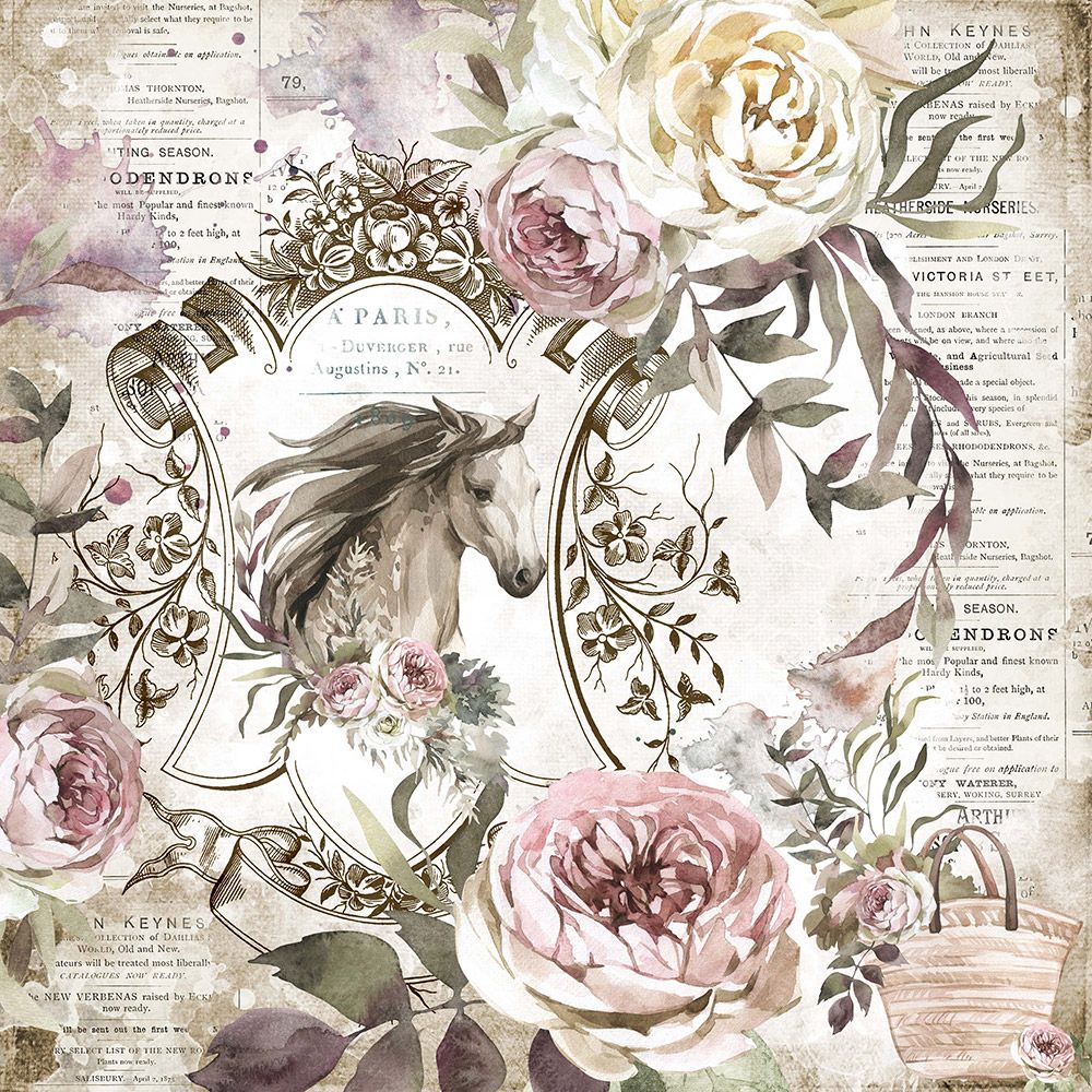 CC - Belle Countryside - 12"x12" Printed Paper Pad