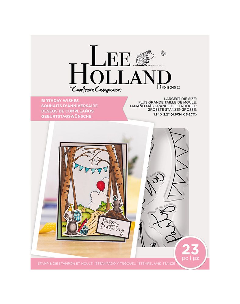 Lee Holland Stamp & Die - Birthday Wishes