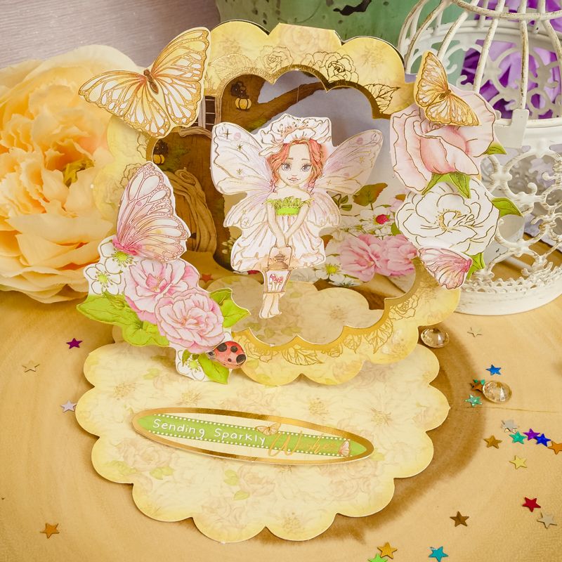 Fairy Blossoms Easel Spinner Concept Card Kit