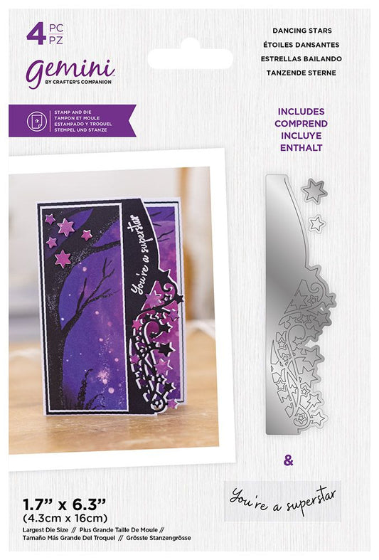 Gemini Stamp and Die - Dancing Stars