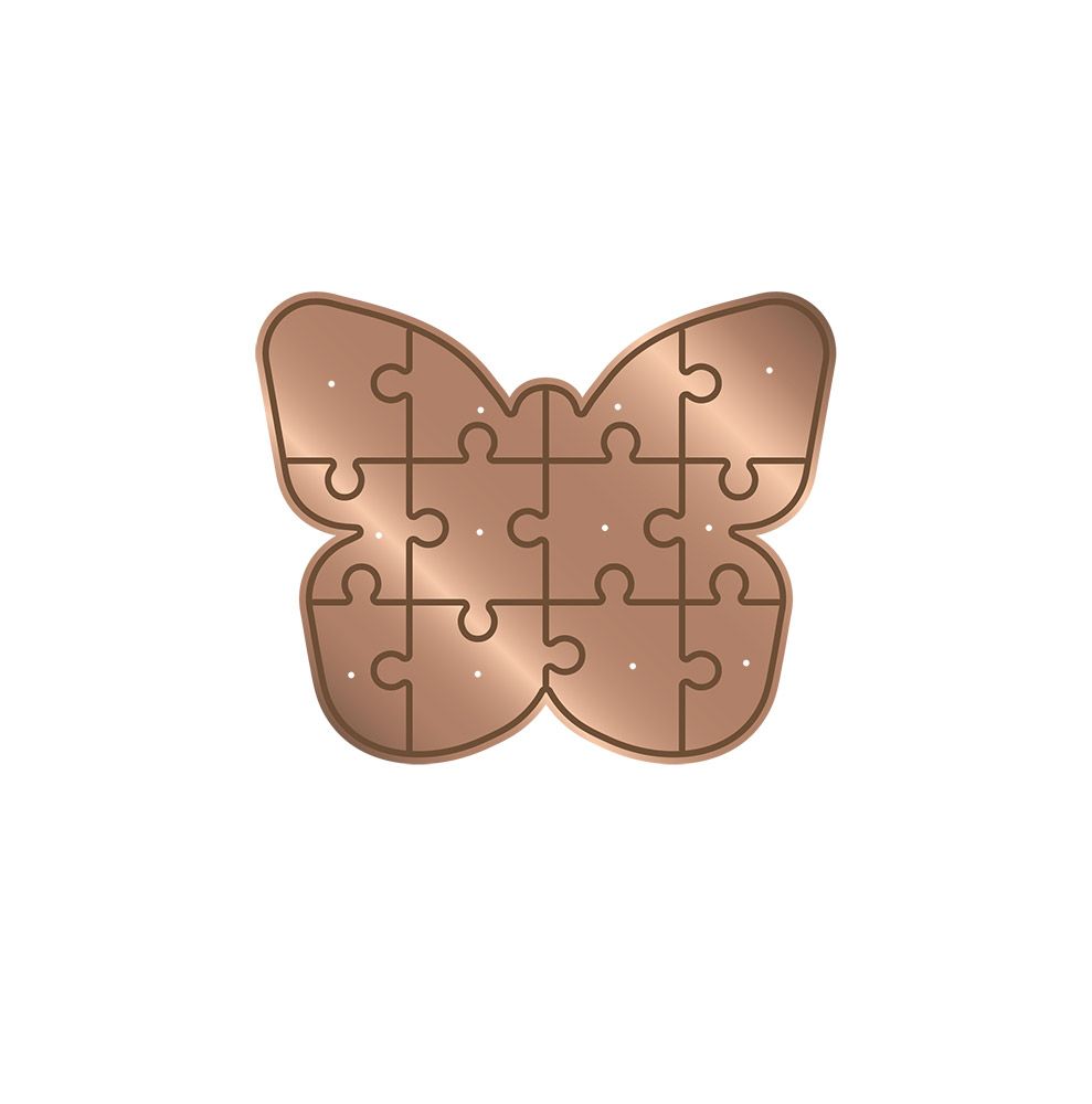 Gemini - Multimedia Die - Butterfly Jigsaw