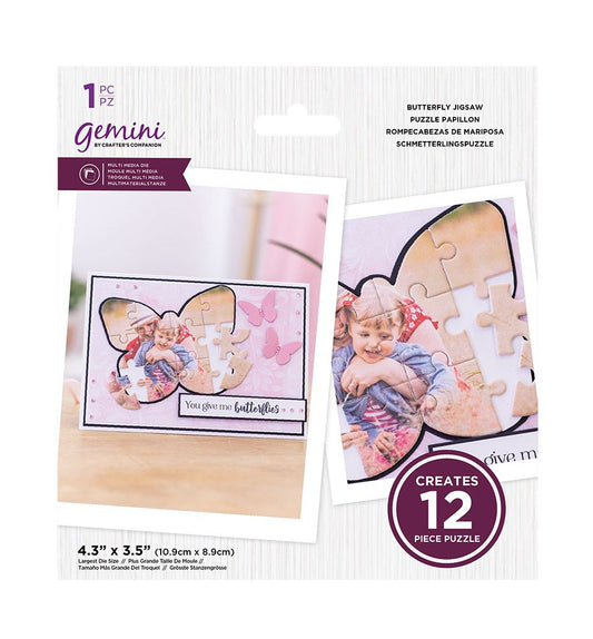 Gemini - Multimedia Die - Butterfly Jigsaw